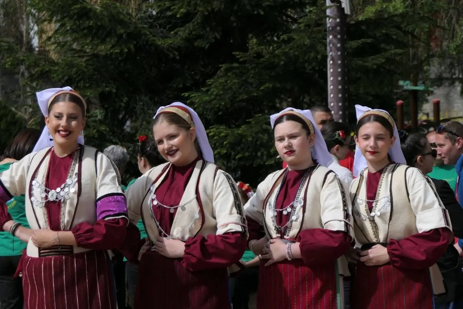 Shared moments with traditional performers in Kumanovo