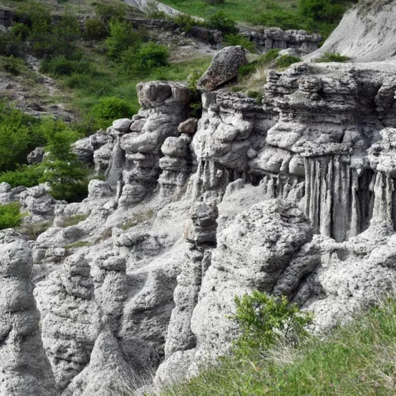 The stone pillars of Kuklica