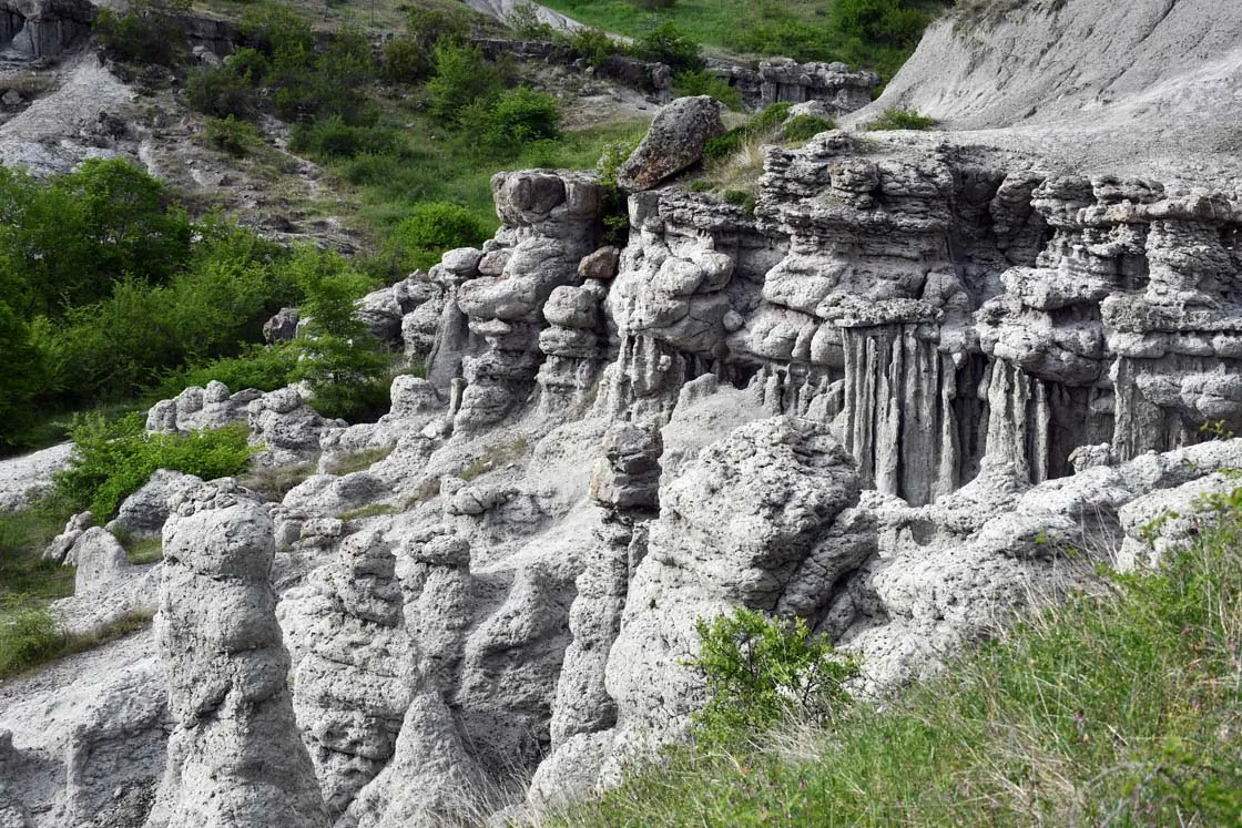 The stone pillars of Kuklica