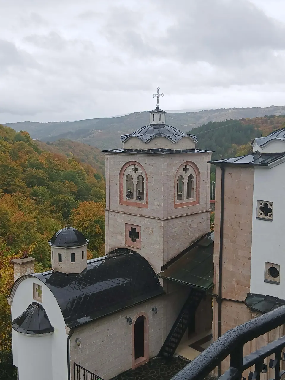 The church and architecture at Osogovo Monastery